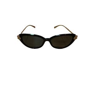 Versace Cat-Eye Sunglasses - Black - One Size